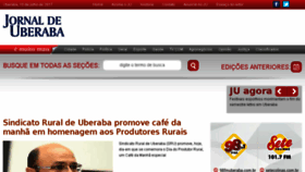 What Jornaldeuberaba.com.br website looked like in 2017 (6 years ago)
