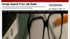 What Jailguide.com website looked like in 2017 (8 years ago)