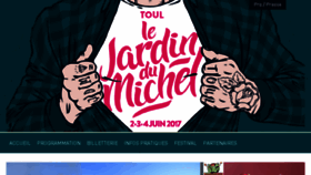 What Jardin-du-michel.fr website looked like in 2017 (6 years ago)