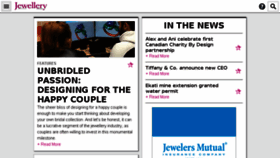 What Jewellerybusiness.com website looked like in 2017 (6 years ago)