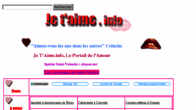 What Jetaime.info website looked like in 2017 (6 years ago)