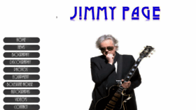 What Jimmypage.co.uk website looked like in 2017 (6 years ago)