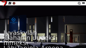 What Jypliiga.fi website looked like in 2017 (6 years ago)