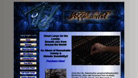 What Jazznlight.com website looked like in 2017 (6 years ago)