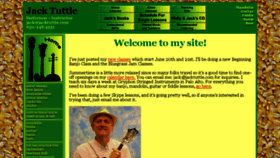 What Jacktuttle.com website looked like in 2017 (6 years ago)