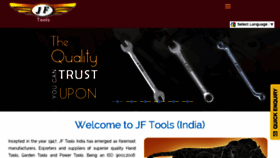 What Jftoolsindia.com website looked like in 2017 (6 years ago)