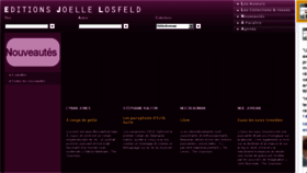 What Joellelosfeld.fr website looked like in 2017 (6 years ago)