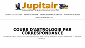 What Jupitair.org website looked like in 2017 (6 years ago)