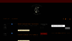What Jazzbones.com website looked like in 2017 (6 years ago)