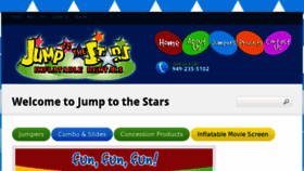 What Jumptothestars.com website looked like in 2017 (6 years ago)