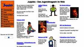 What Juppidu.de website looked like in 2017 (6 years ago)