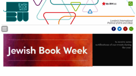 What Jewishbookweek.com website looked like in 2017 (6 years ago)