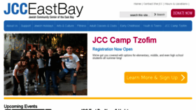 What Jcceastbay.org website looked like in 2017 (6 years ago)