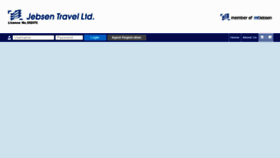 What Jebsentravel.com website looked like in 2017 (6 years ago)