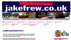 What Jakefrew.co.uk website looked like in 2017 (6 years ago)