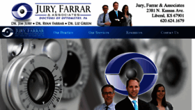 What Juryfarrar.com website looked like in 2017 (6 years ago)