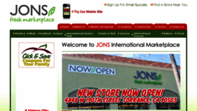 What Jonsmarketplace.com website looked like in 2017 (6 years ago)