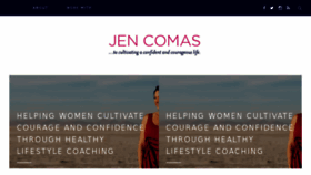 What Jencomas.com website looked like in 2017 (6 years ago)