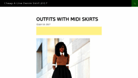 What Jilldress.com website looked like in 2017 (6 years ago)