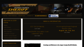 What Jaspercountypolice.com website looked like in 2017 (6 years ago)