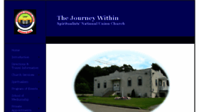 What Journeywithin.org website looked like in 2017 (6 years ago)