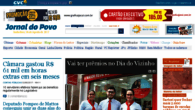 What Jornaldopovo.com.br website looked like in 2017 (6 years ago)