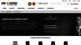 What Junghans-center.de website looked like in 2017 (6 years ago)