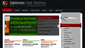 What Jablonec-krkonose.cz website looked like in 2017 (6 years ago)