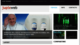 What Jupixweb.de website looked like in 2017 (8 years ago)