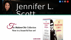 What Jenniferlscott.com website looked like in 2017 (6 years ago)