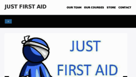 What Justfirstaid.com.au website looked like in 2017 (6 years ago)