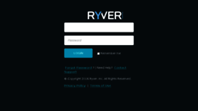 What Justin.ryver.com website looked like in 2017 (6 years ago)