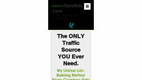 What Jasonsoloads.com website looked like in 2017 (6 years ago)