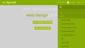 What Jigowatt.co.uk website looked like in 2017 (6 years ago)