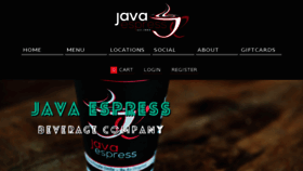 What Javaespress.com website looked like in 2017 (6 years ago)