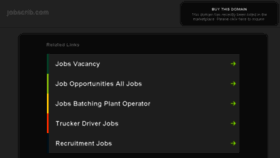 What Jobscrib.com website looked like in 2017 (6 years ago)