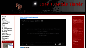 What Joanfrancestisner.com website looked like in 2017 (6 years ago)