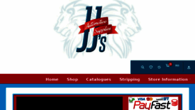 What Jjsautomotivesupplies.com website looked like in 2017 (6 years ago)