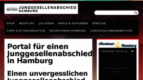 What Junggesellenabschiedhamburg.de website looked like in 2017 (6 years ago)