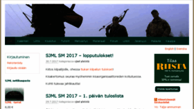 What Jousimetsastys.fi website looked like in 2017 (6 years ago)