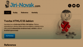 What Jiri-novak.com website looked like in 2017 (6 years ago)