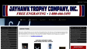What Jayhawktrophy.com website looked like in 2017 (6 years ago)