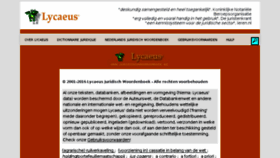 What Juridischwoordenboek.be website looked like in 2017 (6 years ago)