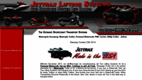What Jettrax.com website looked like in 2017 (6 years ago)