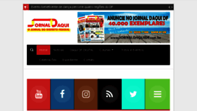 What Jornaldaquidf.com.br website looked like in 2017 (6 years ago)