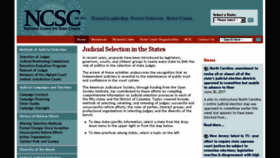 What Judicialselection.us website looked like in 2017 (6 years ago)