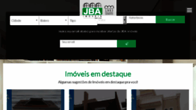 What Jbaimoveis.com.br website looked like in 2017 (6 years ago)