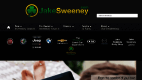 What Jakesweeney.com website looked like in 2017 (6 years ago)