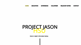 What Jasonhsu.net website looked like in 2017 (6 years ago)