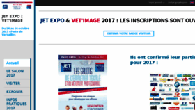What Jet-expo.com website looked like in 2017 (6 years ago)